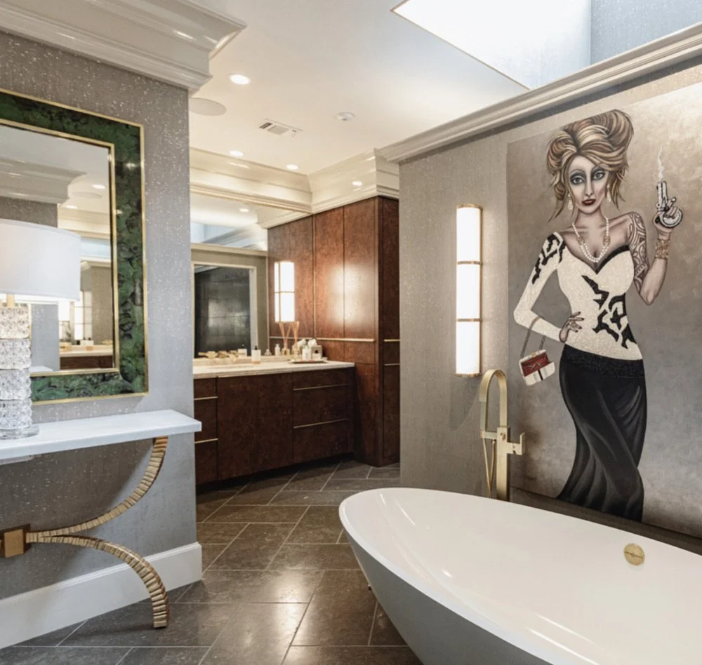 Custom home interior by Rosenbach Contractors